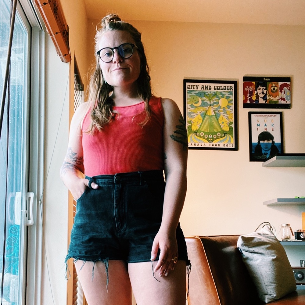 Vintage Jan Taylor Clothing, Ribbed Tank Top